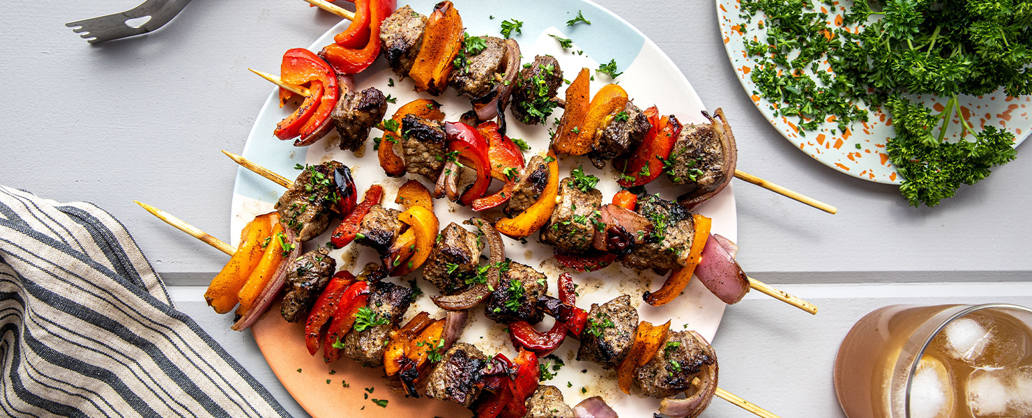 Grilled Beef Kabobs