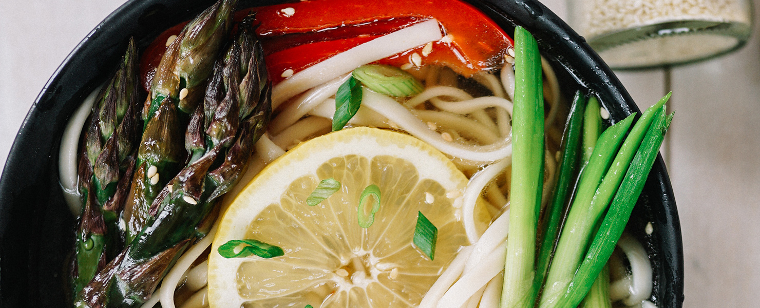 Springtime Udon Soup