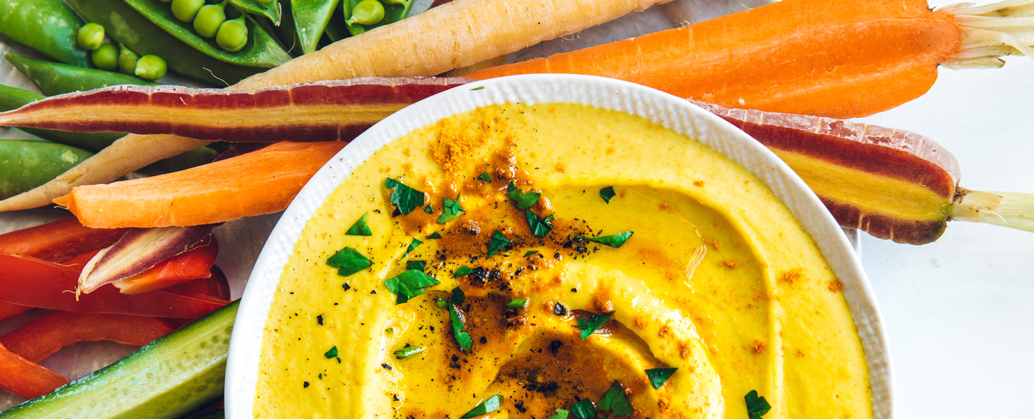 Turmeric Summer Crudite
